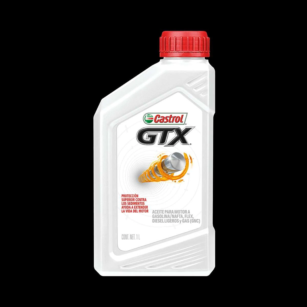 Envase ilustrativo de Castrol GTX